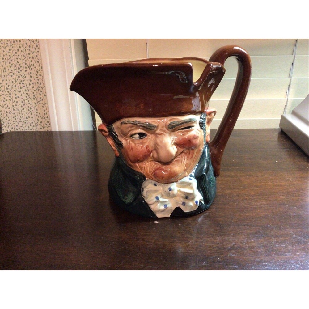 VINTAGE~ ROYAL DOULTON~ LARGE ~ OLD CHARLEY~ TOBY MUG  JUG ~D 5420